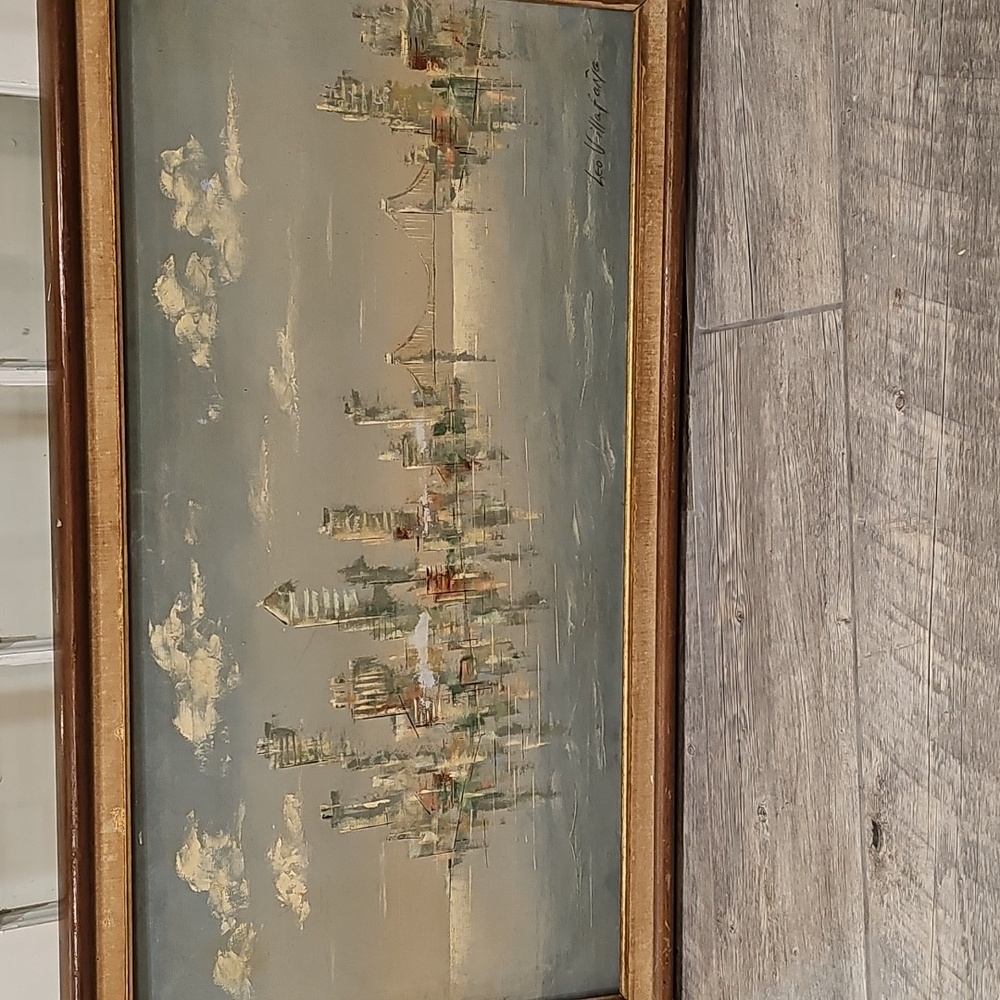 Leon Villafana art on canvas